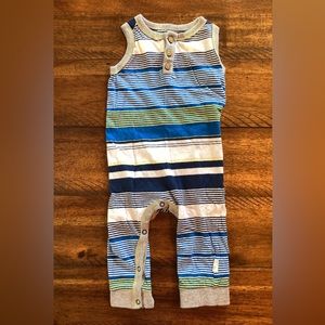 Burt’s Bees Baby Striped Romper 0-3 months